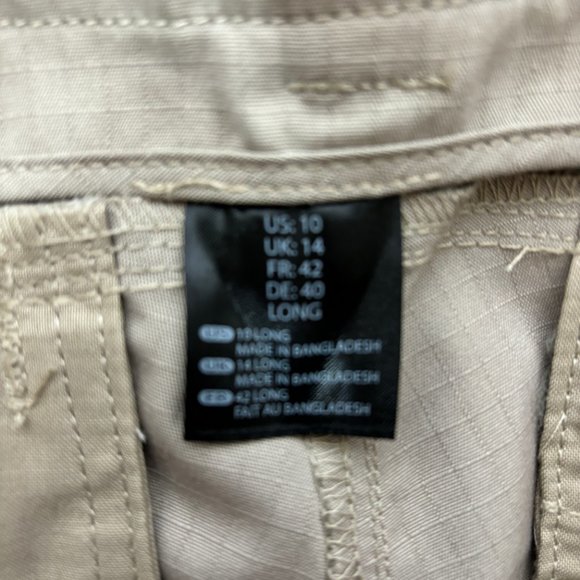 5.11 Tactical Khaki Stryke Covert Cargo Capris Womens Size 10L NWT - Picture 12 of 15